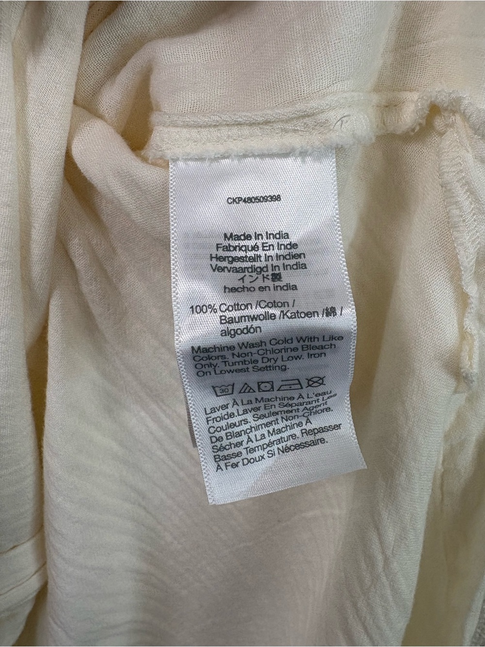 Madewell Lightestspun Cover-Up Maxi Shirtdress - Picture 9 of 9